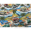 High quality polyester printing hawaii shirt